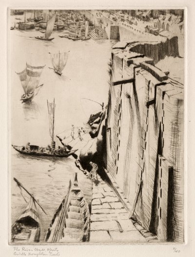 River Wall, Porto av Orville Houghton Peets