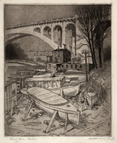 Rocky River Bridge av Orville Houghton Peets