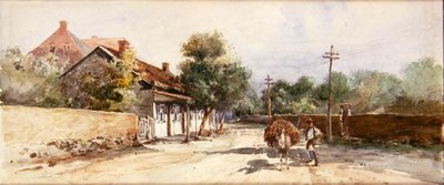 Santa Fe av Oscar Edward Berninghaus
