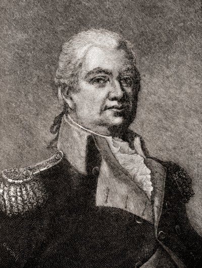 Henry Knox, från The History of Our Country, publicerad 1905 (trägravyr) av Oscar Edward Grosch
