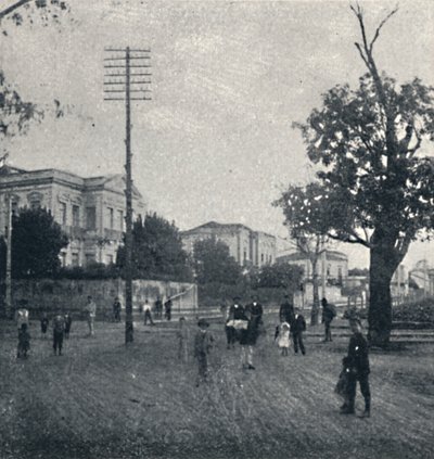 Largo da Republica, 1895 av Oscar Ernheim