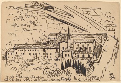 Fiesole, klostret i S. Domenico av Oscar F. Bluemner