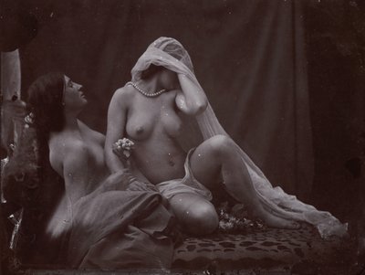 [Studie för två sätt att leva], ca. 1857, tryckt 1987. av Oscar Gustav Rejlander