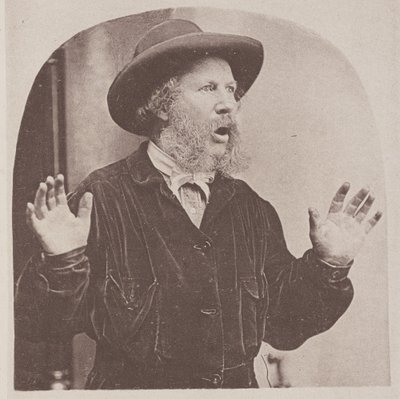 [Förvånad man] av Oscar Gustave Rejlander