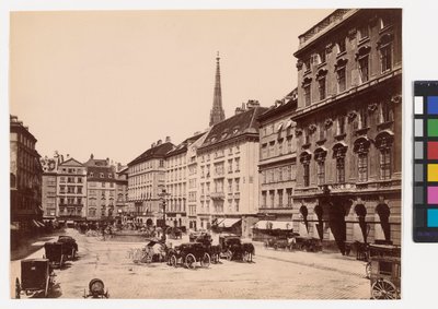 1. Neuer Markt - Utsikt mot Stefansdomen av Oscar Kramer