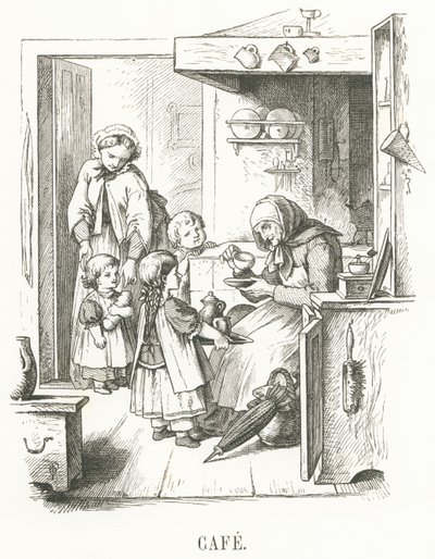 C: Café av Oskar Pletsch