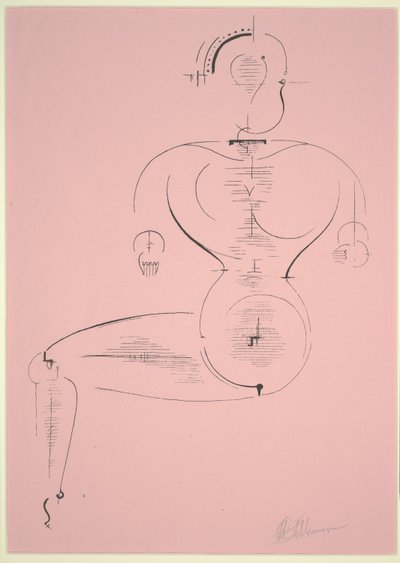 Bild H 2 av Oskar Schlemmer