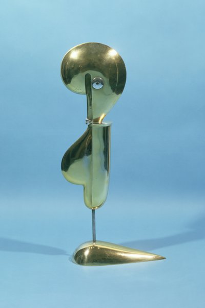 Grotesk abstrakt figur, 1923 (brons) av Oskar Schlemmer