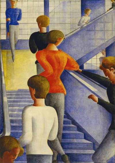 Bauhaus-trapphuset av Oskar Schlemmer