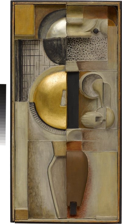 JG-relief i brons av Oskar Schlemmer
