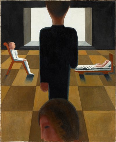 Vila, 1925. av Oskar Schlemmer