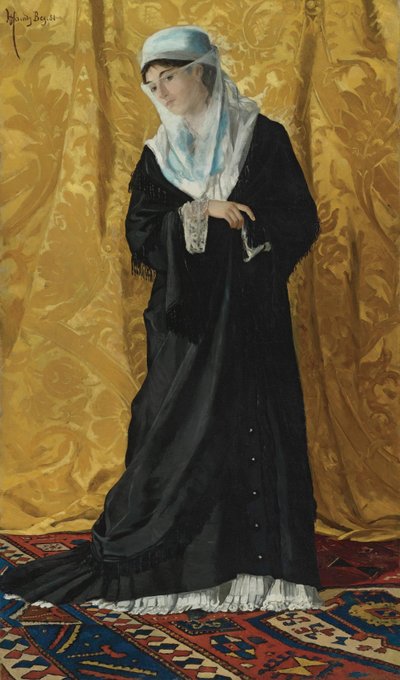 En dam av Konstantinopel av Osman Hamdi Bey