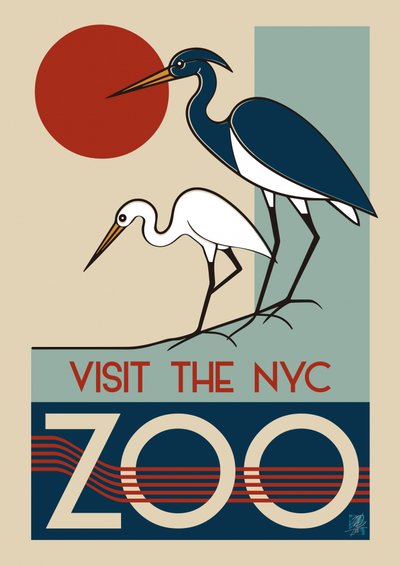 Art déco i New Yorks zoo av Osvaldo Russo