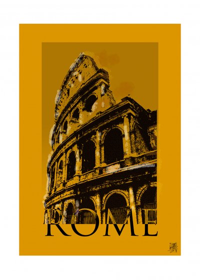 Det historiska Rom – Colosseum av Osvaldo Russo
