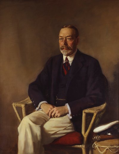 George V av Oswald Birley av Oswald Hornby Joseph Birley