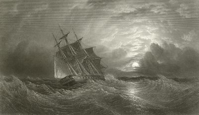 HMS Galatea på en kryssning av Oswald Walters Brierly