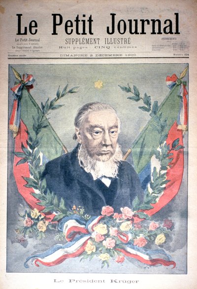 President Kruger, framsidan av 