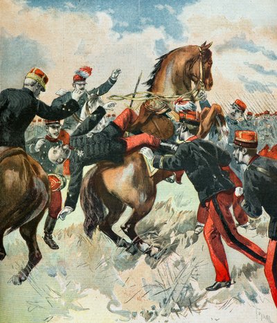 General Theophile Ferrons död av Oswaldo Tofani