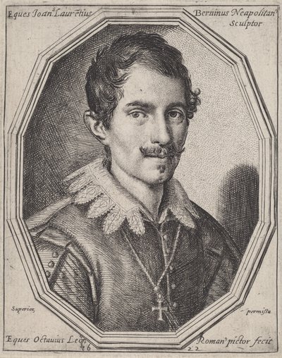 Gianlorenzo Bernini av Ottavio Leoni