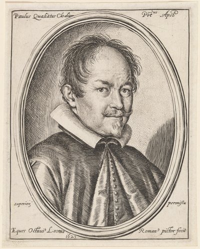 Paul Qualiatus Clodianus av Ottavio Leoni