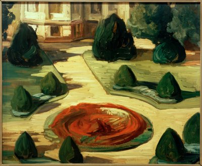 Studie från Städelgarten av Ottilie Roederstein