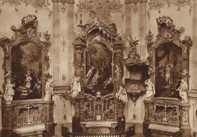 Kloster-kyrkan i Ettal, Sidoaltaren av Otto Ballerstedt