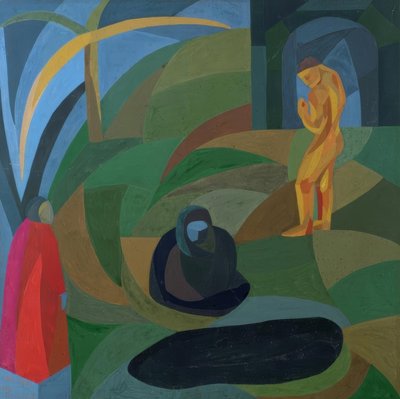 Komposition med tre figurer av Otto Freundlich
