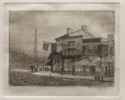 Eagle Street och Woodland Avenue, 1878. av Otto H. Bacher