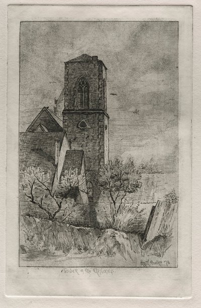 Tower of the Chimes, 1878. av Otto H. Bacher