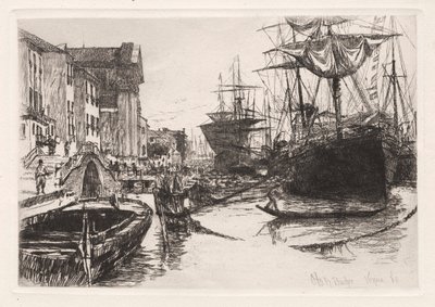 Venedig, 1880. av Otto H. Bacher