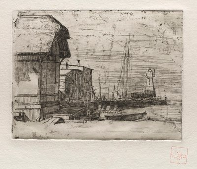 West Pier 1878, 1878. av Otto H. Bacher