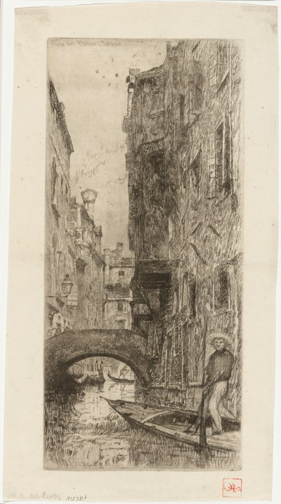 Ponte del Pistor av Otto Henry Bacher