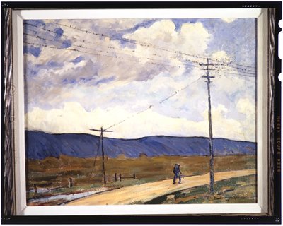 Migration, ca 1937 (olja på duk) av Otto Henry Schneider