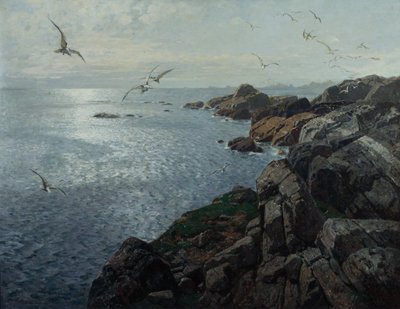 Yttersta Skerry, München av Otto Ludvig Sinding