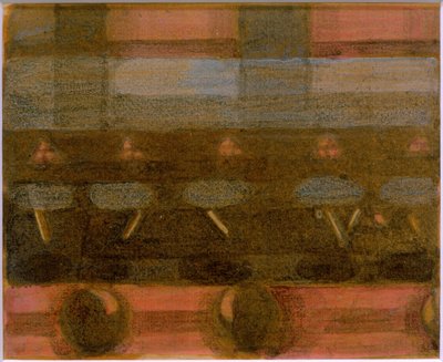 Förberedelse (bön i matsalen). Studie. av Otto Meyer Amden
