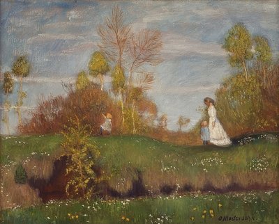 Sommar i heden av Otto Modersohn