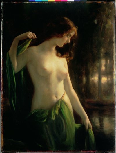 Vattennymf av Otto Theodor Gustav Lingner