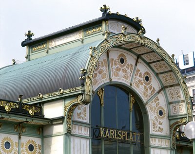 Otto Wagner-paviljongen på Karlsplatz av Otto Wagner