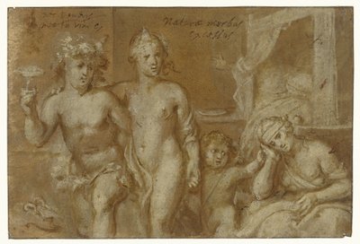 Konsekvenser av samlag med Bacchus och Venus av Otto van Veen