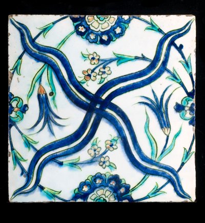En 1600-tals ottomansk Tekfur-keramisk kakel av Ottoman School