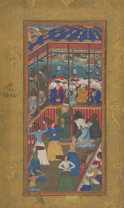 Dansande dervischer av Ottoman School
