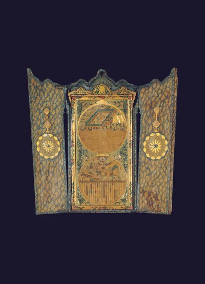 Qibla Compass, Konstantinopel av Ottoman School