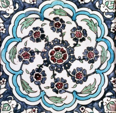 Kakel (panna) av Ottoman School