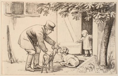 Mannen, ungen och hunden av P.C. Skovgaard
