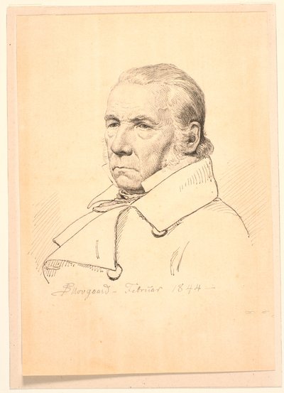 Smedemester och brandmajor Borchard von Werden, H.E. Freunds svigerfar. av P.C. Skovgaard