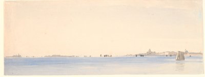 Venedig, sett från lagunen av P.C. Skovgaard