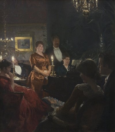 En Duett av Peder Severin Krøyer