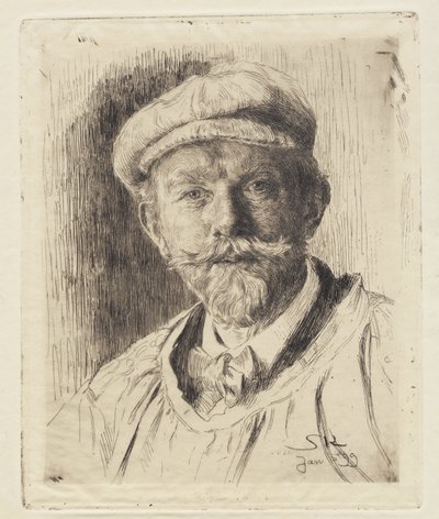 Självporträtt av Peder Severin Krøyer