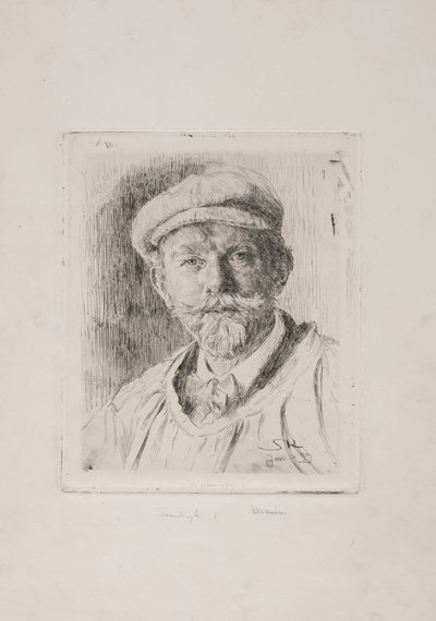 Självporträtt av Peder Severin Krøyer