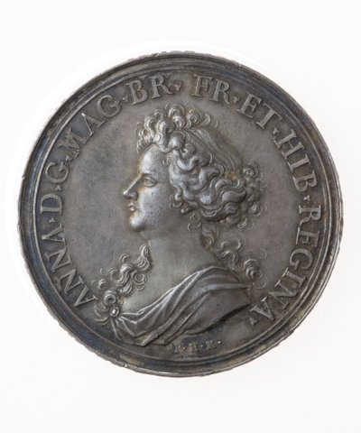 Medalj till minne av brittiska segrar av P. H. Muller